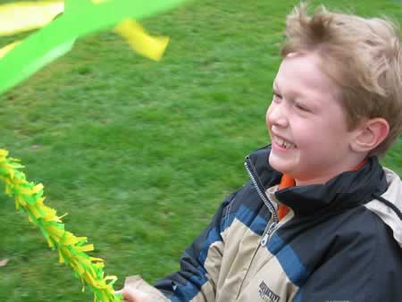 koen met paastak