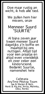 De pitstop advertentie