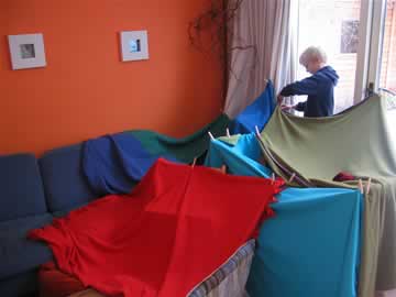 hutten bouwen