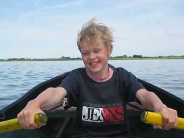 Roeien met koen
