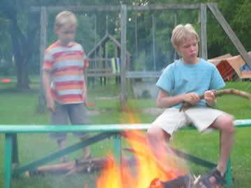 kampvuur maken