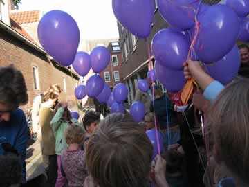 ballonnen oplaten