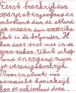 de weg naar Ameika