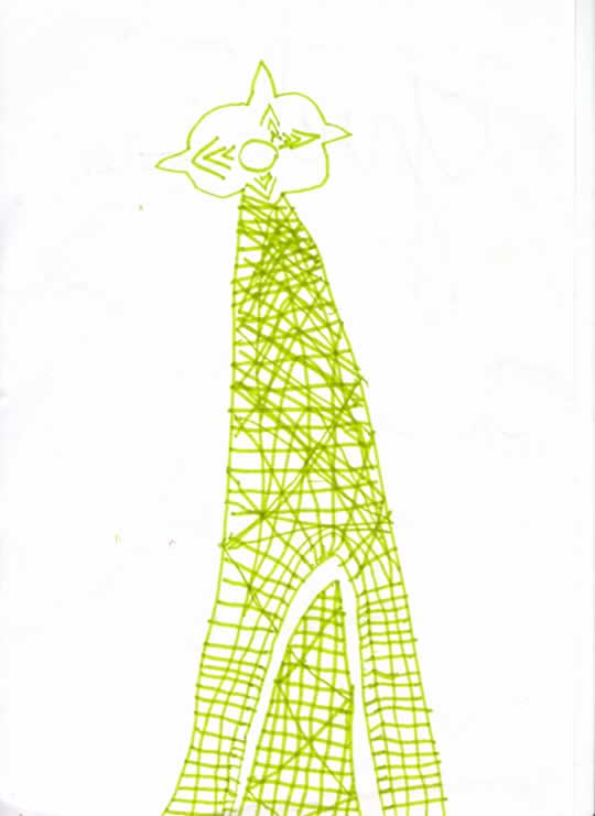 De Eifeltoren staat in Parijs