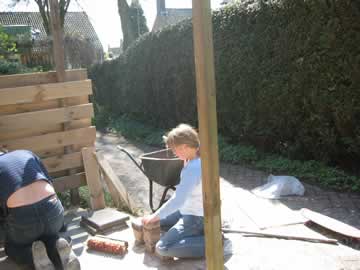 Let op de slinger!