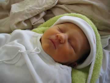 een baby