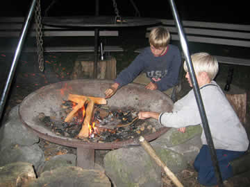 vuurtje stoken