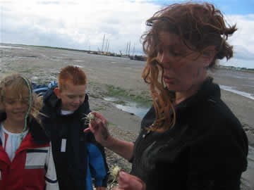 excursieleidster met