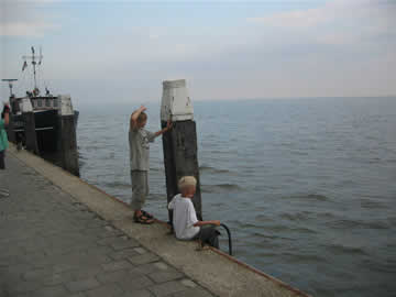 in de veerhaven