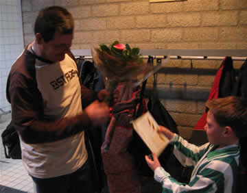 rozen voor Alex