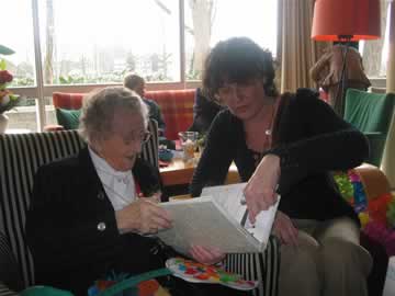 Mies met Oma