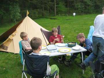 kampeerfeestje