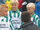 het voetbalkamp